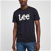 Lee T-shirt Lee Girocollo Con Logo da uomo rif. 112116120, Nero