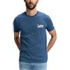 Lee T-shirt Lee Girocollo Con Logo da uomo rif. 112376431, Blu