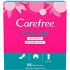 Carefree Cotton Feel Normal, protezione per mutandine con aroma fresco, 1 confezione (56 pezzi), dimensioni normali