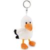 NICI Portachiavi Gabbiano 10 cm - in Peluche Morbida, Idea Regalo | 62714