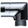 G-Sunny Adattatore a gomito per soffione doccia, estensione braccio doccia (90 gradi)