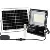 Aigostar Faro Led 150W Nero con pannello solare IP66 CCT temperatura colore regolabile Dimmerabile con telecomando e crepuscolare Aigostar