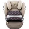 JYOKO KIDS Fodera per accessorio di seggiolino auto in cotone Compatibile con Cybex Pallas M e Pallas B -Fix (Fluor Heart)