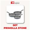Tris padelle 20/24/28 cm - Primolla Stone
