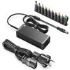 HKY 36W 12V 3A (2A 1A) Alimentatore Universale AC DC Adattatorer Trasformatore con 10 Spine DC per Elettronica 12V come LED Strip Light CCTV Camera Router LCD Monitor, 3000mA Max Tablet Alimentazione