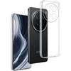 REY Pack 3X Cover in Gel TPU Trasparente per Vivo X200 PRO 5G, Ultra Sottile 0,33 mm, Morbido Flessibile, Custodia Silicone