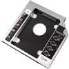 KIMISS Sata in Alluminio da 12,7 Mm, Vano per unità Disco Rigido Caddy iMac Caddy per Custodia HDD Ssd Interno Ssd Sata Adattatore Dvd Ottico per Laptop