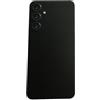 Generico Copri Batteria + Biadesivo + Lente Compatibile con Samsung Galaxy A54 5G A546B A546 A546V Ricambio Vetro Posteriore Back Cover Retro Scocca Adesivo + Lente con Cornice (Nero)