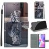 SIENIANLINE Cover per Honor X8 4G / Honor X30i, Flip Caso in PU Pelle Premium Portafoglio Custodia [Kickstand] [Slot per Schede] [Chiusura Magnetica] Telefono Case con Honor Play 6T Pro