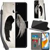 Haninsuze Cover per Xiaomi Redmi 10C Custodia Cover Pelle Libro Portafoglio con Porta Carte Magnetica Protezione Antiurto Cuoio Flip Case Custodia Cover per Redmi 10C, ala