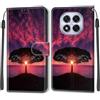 KENHONER Cover Compatibile con Xiaomi Redmi Note 14 Pro, Premium Pelle PU Portafoglio Flip Libro Custodia per Redmi Note 14 Pro Plus [Protezione Completa] - Albero