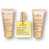 Nuxe - Combo Prodigieux Latte Corpo + Bagno Doccia + Olio Prodigieuse Multiuso Confezione 3 Pezzi