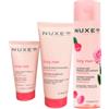 Nuxe - Combo Very Rose Acqua Micellare + Crema Mani + Bagno Doccia Confezione 3 Pezzi