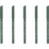 Essence Cosmetics essence Kajal pencil, n. 29 Rain Forest, verde, definitivo, a lunga durata, opaco, vegano, senza particelle di microplastica, senza nanoparticelle, confezione da 5 (5 x 1 g)