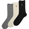 Polo Ralph Lauren Donna Pp Classic, Nero assortiti, 3.5-9 UK