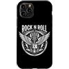 Vintage Rock & Roll Music Rock Concert M Custodia per iPhone 11 Pro Rock N Roll Chitarra Elettrica Rock Band Chitarrista Heavy Metal