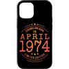 Jahrgang 1974 Geboren Limited für Damen Custodia per iPhone 12/12 Pro Compleanno Aprile 1974 Limited Edition Vintage Birthday