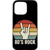 Vintage Rock & Roll Music Rock Concert M Custodia per iPhone 15 Pro Max 80s Rock N Roll Retro Rock Fans Rock Music Chitarrista Punk