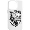 Raised On Vinyl And V8s Custodia per iPhone 14 Pro Rialzato su vinile e V8s Retro Vintage Music And Cars