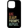 AI Vibe Code Programming Developer Humor Custodia per iPhone 15 Pro Max Codifica divertente Vibe Agente AI Developer Prompt Ingegnere Coder