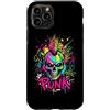 Vintage Rock & Roll Music Rock Concert M Custodia per iPhone 11 Pro Punk Skull Rock Music Lover Heavy Metal Rock N Roll Fan