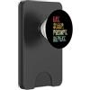 AI Vibe Code Programming Developer Humor Codifica divertente Vibe Agente AI Developer Prompt Ingegnere Coder PopSockets PopWallet per MagSafe