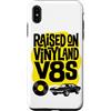 Raised On Vinyl And V8s Custodia per iPhone XS Max Rialzato su vinile e V8s Retro Vintage Music And Cars