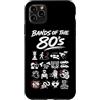 Vintage Rock & Roll Music Rock Concert M Custodia per iPhone 11 Pro Max Bande Degli 80 Rock Music Lover Rock And Roll Fan Punk