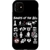 Vintage Rock & Roll Music Rock Concert M Custodia per iPhone 11 Bande Degli 80 Rock Music Lover Rock And Roll Fan Punk