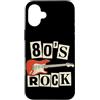 Vintage Rock & Roll Music Rock Concert M Custodia per iPhone 16 Plus Chitarra elettrica rock anni '80 Rock N Roll Rock Music Lover Punk