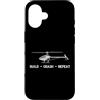 Modellismo di accessori per elicotteri Custodia per iPhone 16 RC telecomando pilota di elicottero Heli Helicopter