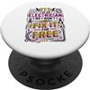 Voltage Circuit Power Worker Designs Elettricista Wireman Lineman elettrico PopSockets PopGrip Adesivo