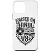 Raised On Vinyl And V8s Custodia per iPhone 12 mini Rialzato su vinile e V8s Retro Vintage Music And Cars