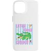 Happy Kinder Kids Co. Custodia per iPhone 14 Più tardi Kinder Grader Alligator School Graduate