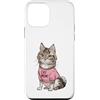 Maine Coon Kitten Lover PS Custodia per iPhone 12 mini Carino Maine Coon Gatto Mamma Zampa amante