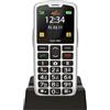 Beafon, SL260 LTE 4G Silverline - Telefono cellulare per anziani con pulsante di chiamata di emergenza SOS, compatibile con apparecchi acustici, M4/T4, segnale luminoso, display 2,2 (5,58)