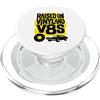 Raised On Vinyl And V8s Rialzato su vinile e V8s Retro Vintage Music And Cars PopSockets PopGrip per MagSafe