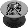 Demonique Tees and Ars Goetia Demon Gift Vuall Il nomade occulto sorge PopSockets PopGrip Adesivo