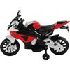 HOMCOM Moto Elettrica per Bambini BMW Batteria 12V Rotelle e Luci
