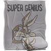 LOGOVISION Looney Tunes The High Iq Coperta super morbida al tatto setoso - 152 x 127 cm