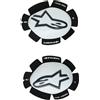 Alpinestars saponette Gp plus Knee sliders - Bianco