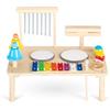 Classic Cantabile MT-121 12 in 1 Tavolo Musicale a Percussione, 5 cm