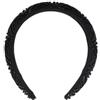 Solida Cerchietto con strass, nera Cerchietto 1 pz.