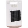 Solida Mollette per capelli nere antiscivolo Fermacapelli 24 pz.