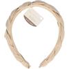 Solida Cerchietto intrecciato beige Cerchietto 1 g