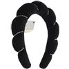 Solida Haarreif Frottee mit Strass, schwarz Cerchietto 1 pz.