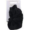 Solida Scrunchie nera Elastico per capelli 1 pz.