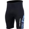 SOUUXIU Pantaloncini da Uomo in Neoprene da 2 Mm, Pantaloni Termici da Surf, Immersioni, Canoa, con Cintura Regolabile e Spessore di 2 Mm, Adatti per Nuoto, Snorkeling, Vela (XXL)