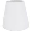 Eastlion 5.5 inch Paralume Tessuto Piccolo Clip Paralumi Lampadari Lampadario e Lampada a Muro,Bianca