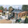 FALLER Pola 331752 - Modellismo Ferroviario, rimessa per Locomotive a 1 Binario